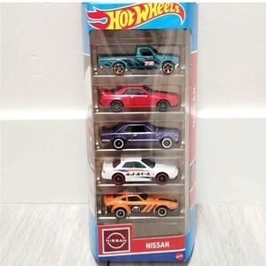 Hot Wheels Nissan 5 Pack